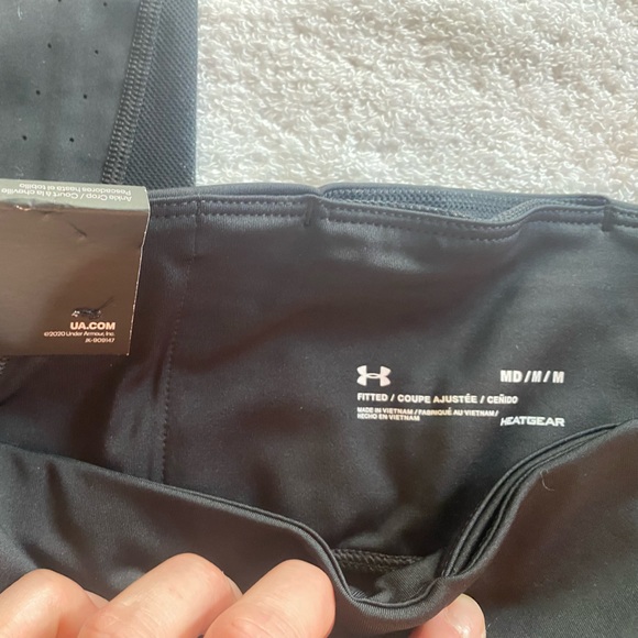 NWT Under Armour Breathelux Ankle Legging, black, size M - Picture 6 of 8